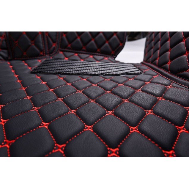 Wholesale Mini Cooper Clubman Luxury Leather Diamond Stitching Car Mats