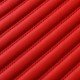 Wholesale Red Luxury Leather Stripe Car Mats