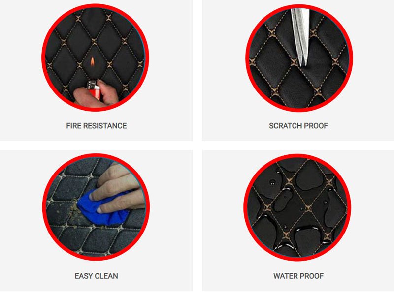 Mini Cooper Clubman Diamond Car Mats Features